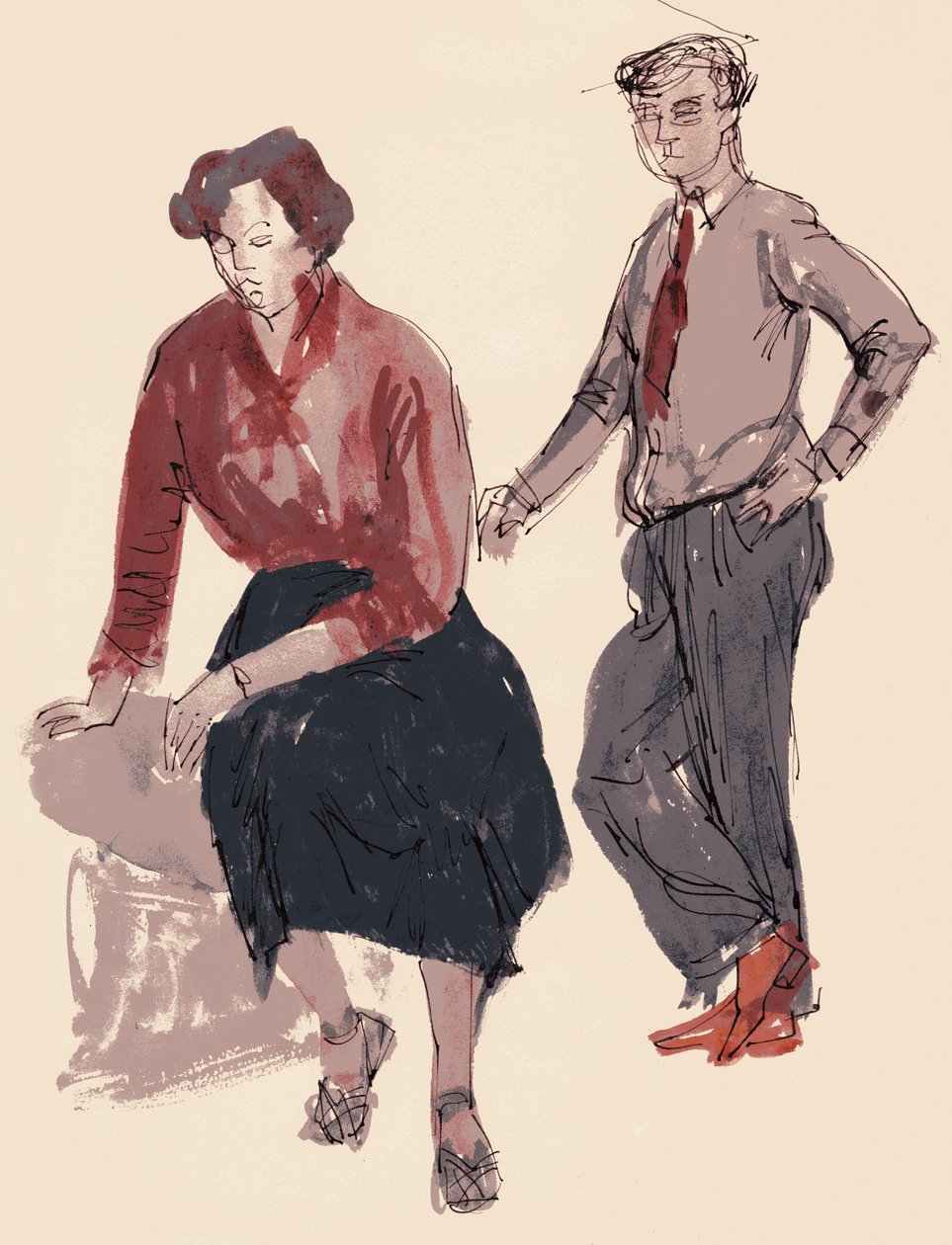 To tal, 1953. af Shirley Markham