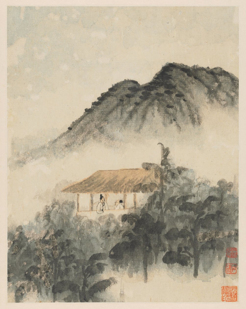 Erindringer om Qinhuai-floden, 1642-1707. af Shitao