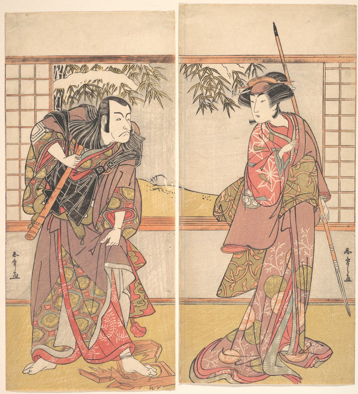 Kabuki ac and rs Hasegawa Toneya God idé d Ichikawa Dan Juro V, hva