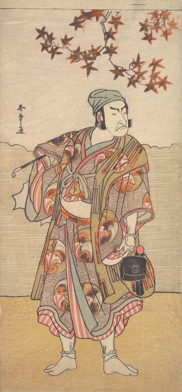 Den første Nakamura Nakazo i rollen som Shimada no Hachizo, 1783. af Shunsho