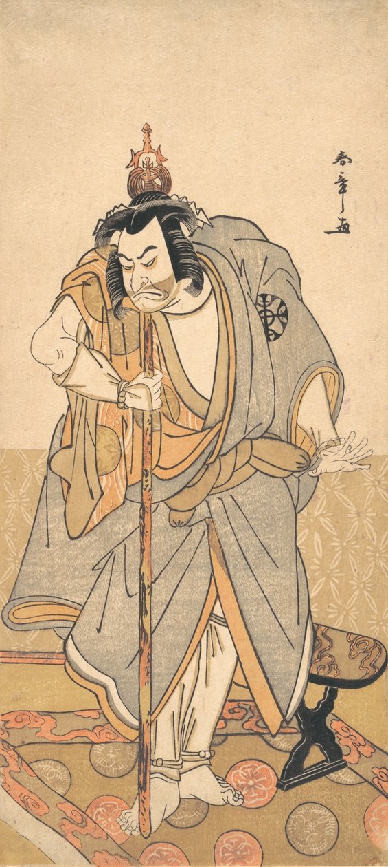 Tea Ac and r Nakamura Nakazo Som en Roku Jurokubu Pilgrim og Buddy St Tempe, ikke? 1780. af Shunsho