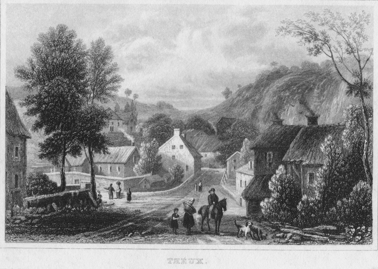 Theux, 1850 af Shury and Son