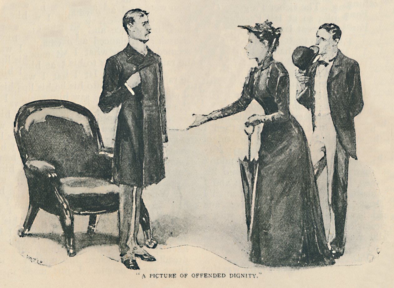 Et billede af krænket værdighed, 1892 af Sidney Paget