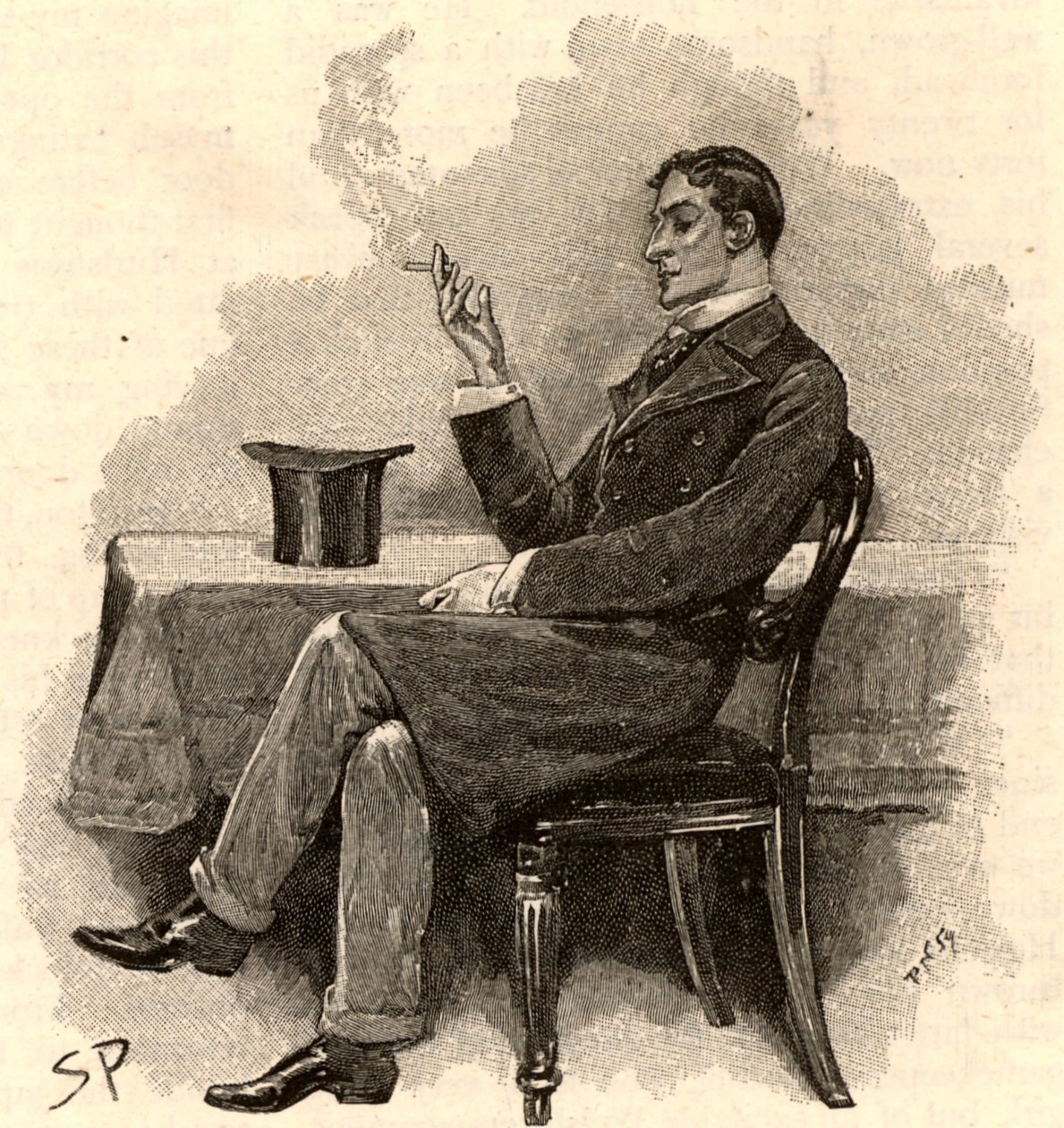 Eventyr af Musgrave Ritual af Sidney Paget