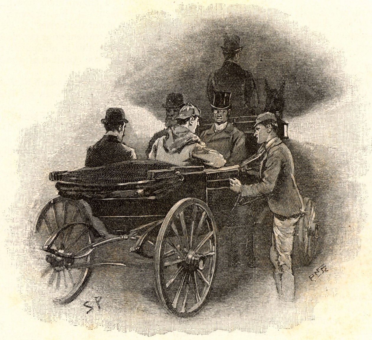 Sherlock Holmes eventyr af Sidney Paget