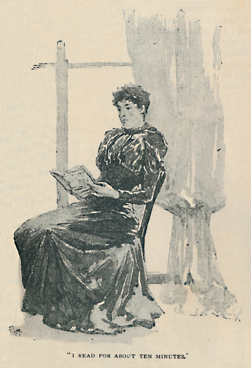 Jeg læste i omkring ti minutter, 1892 af Sidney Paget