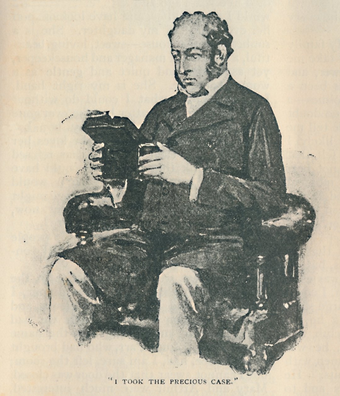 Jeg tog den dyrebare sag, 1892 af Sidney Paget