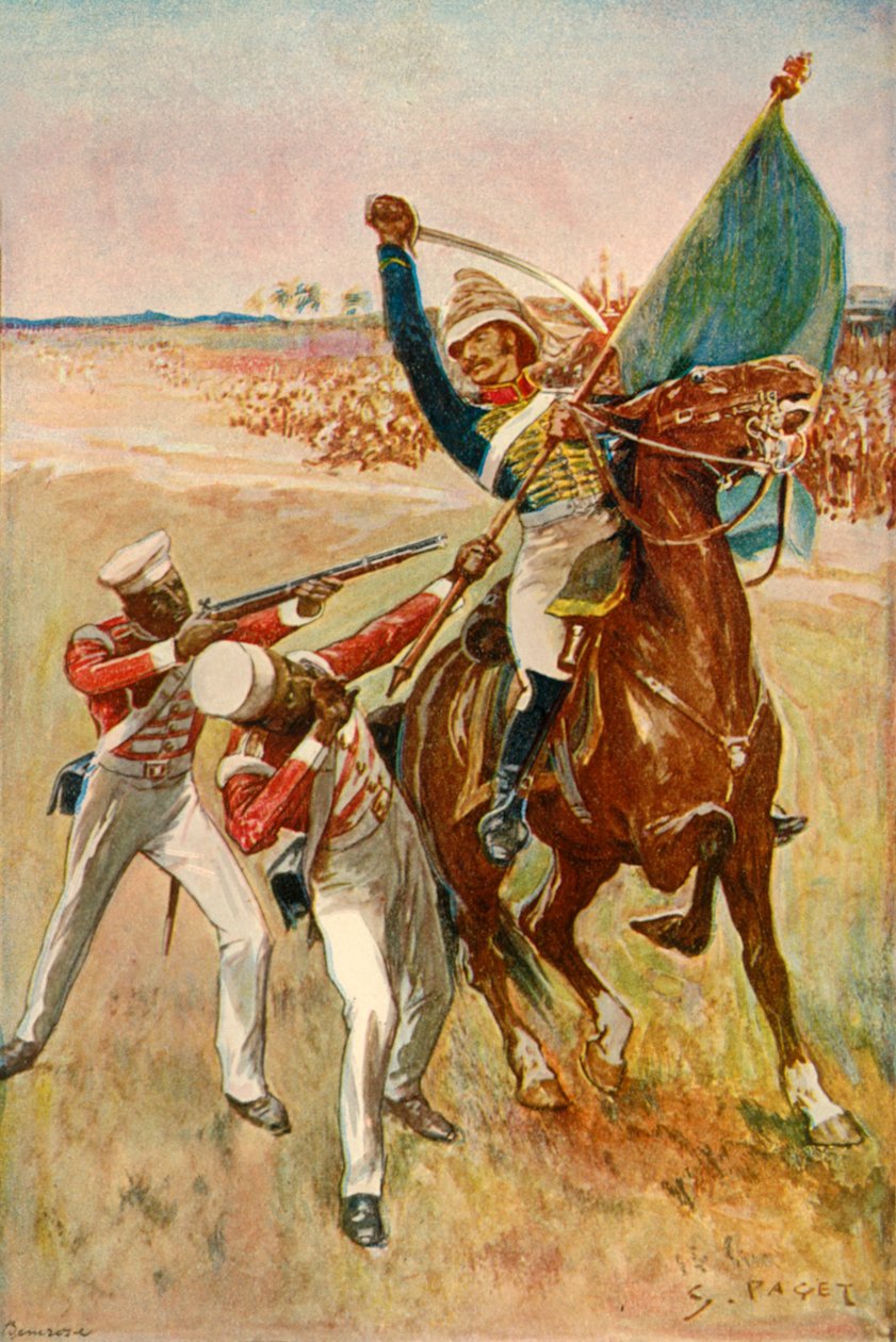Roberts vinder Victoria-korset, 1901. af Sidney Paget