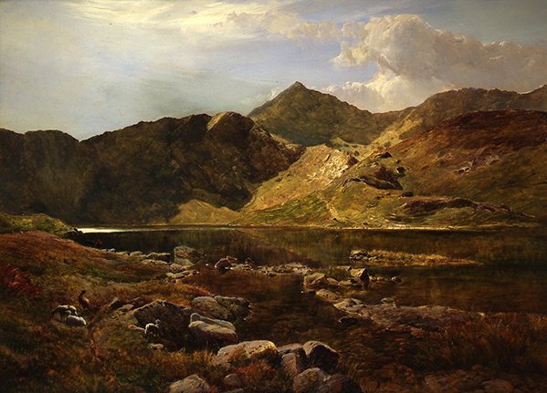 Cader Idris (olie på lærred) af Sidney Richard Percy