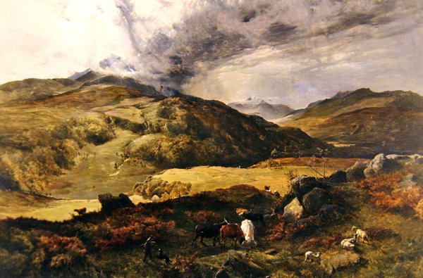 walisisk landskab af Sidney Richard Percy