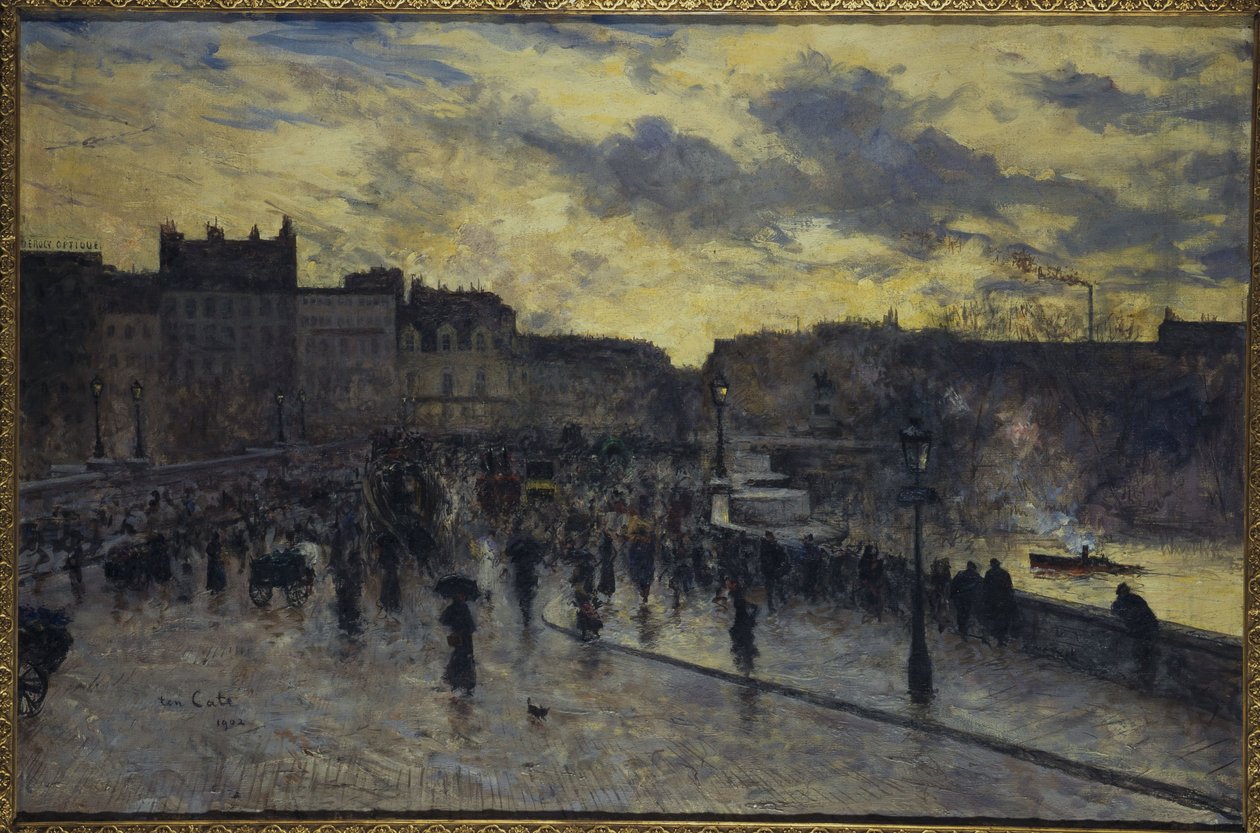 Pont-Neuf, set fra quai de la Mégisserie af Siebe Johannes Ten Kate