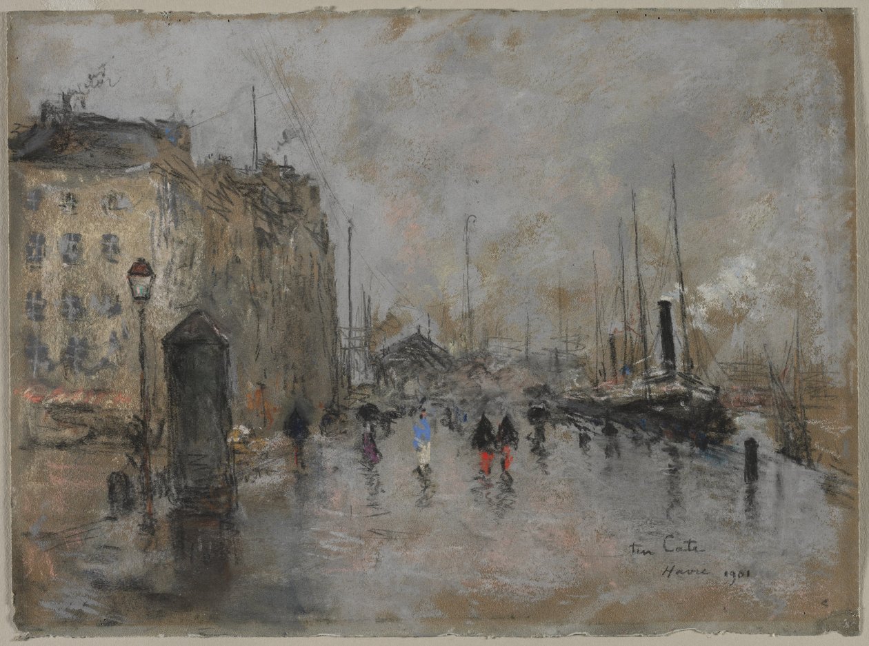 Grand Quai i Le Havre af Siebe Johannes ten Cate