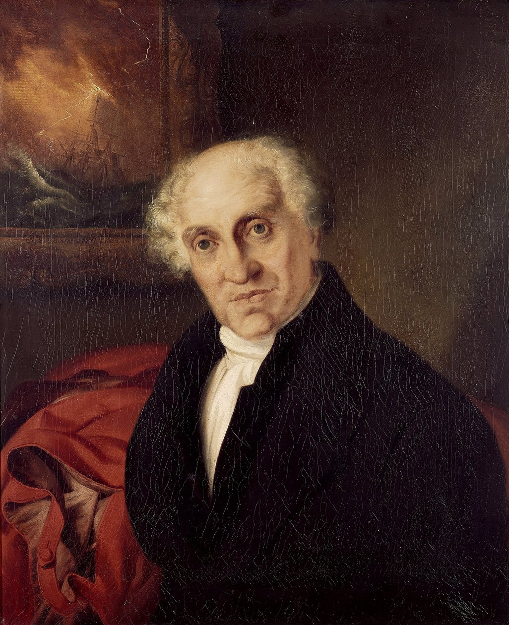 Portræt af pastor Alexander Scott (1768-1840), præst for Horatio Nelson (1758-1805) på 