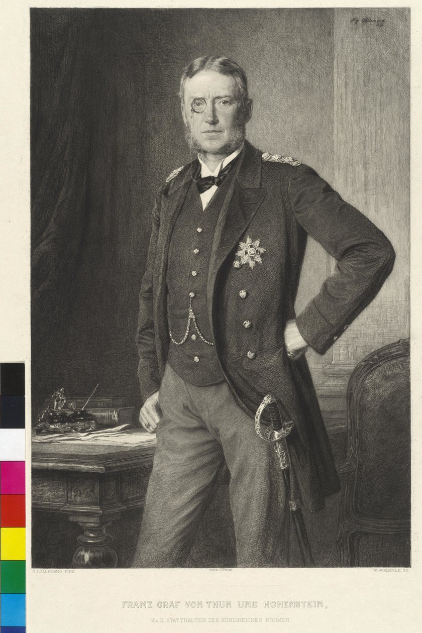 Franz von Thun og Hohenstein af Siegmund L