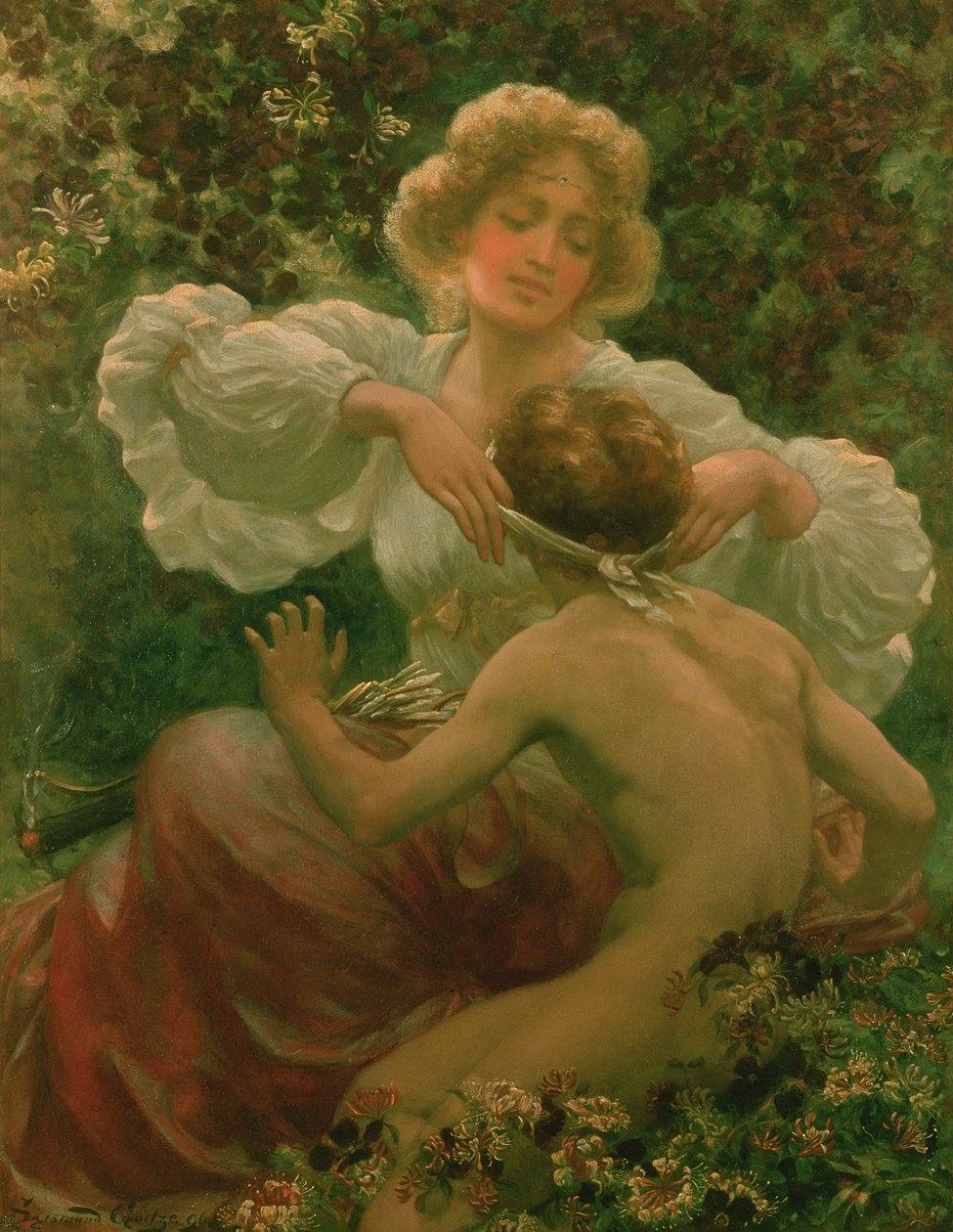Kærlighed er blind af Sigismund Christian Hubert Goetze