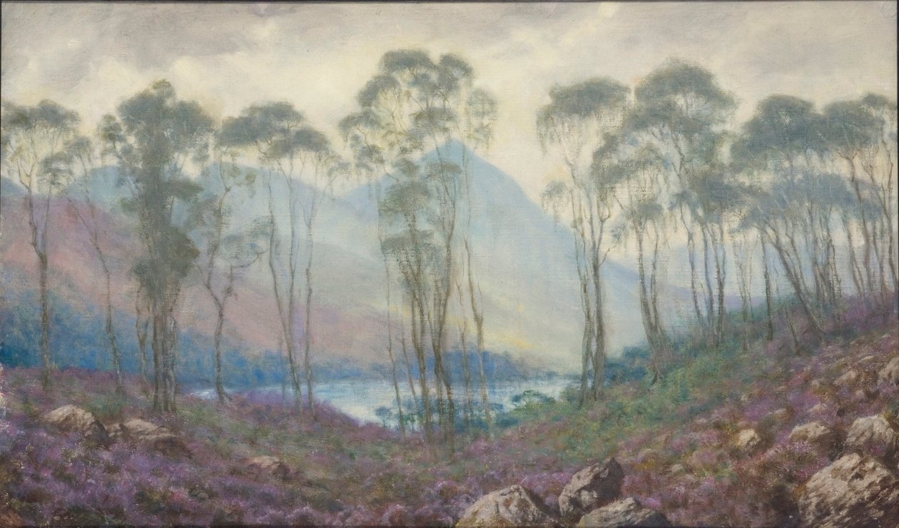 Et skotsk landskab, 1886-1939 af Sigismund Christian Hubert Goetze