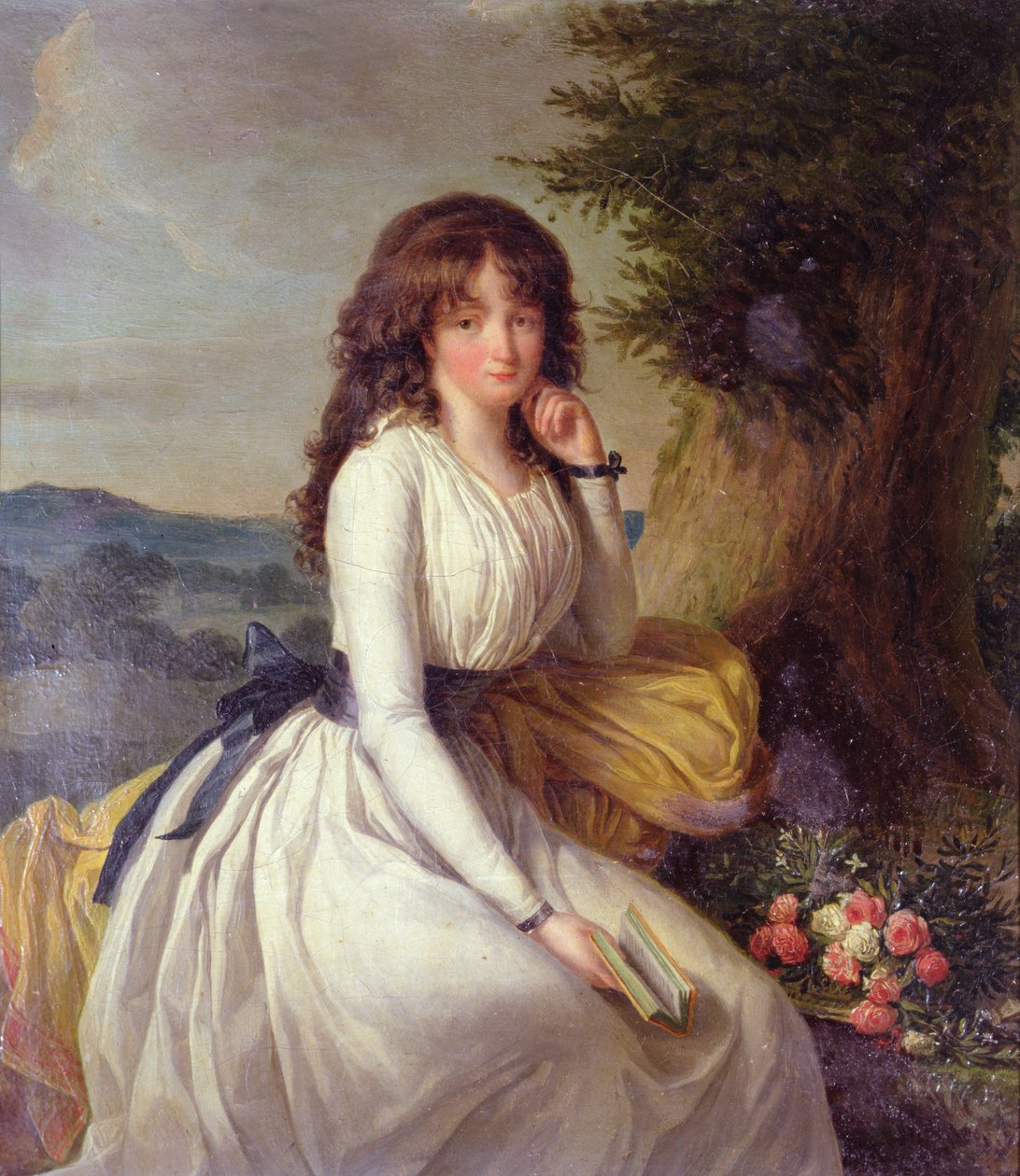 La Belle Pamela ca. 1789 af Silvestre Mirys