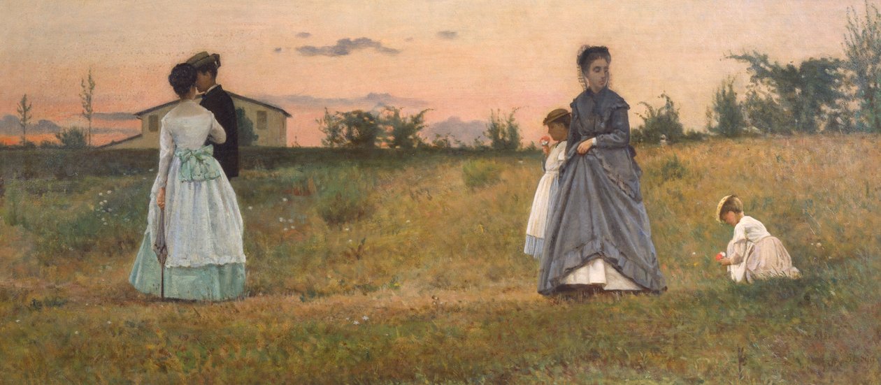 Forlovede eller Trolovede af Silvestro Lega
