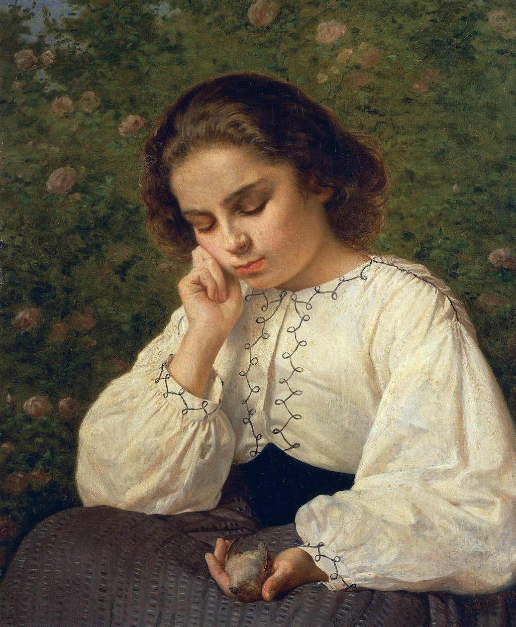 Første smerte af Silvestro Lega