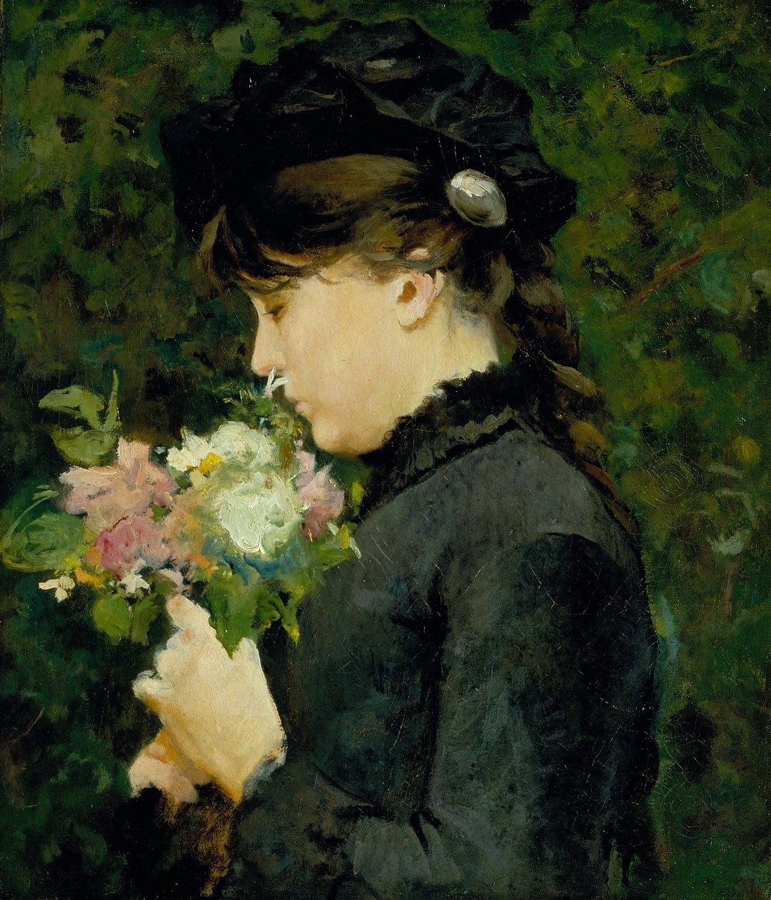 Portræt af Eleonora Tommasi, ca. 1884-85 (olie på lærred) af Silvestro Lega