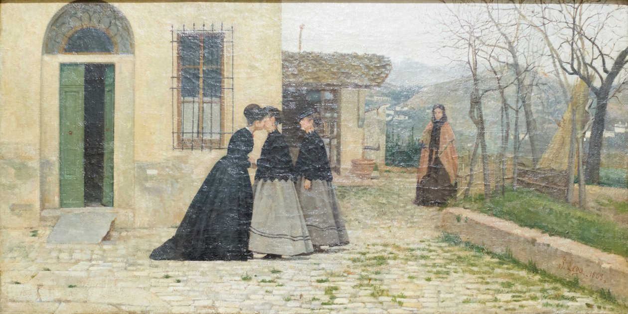 Besøget af Silvestro Lega