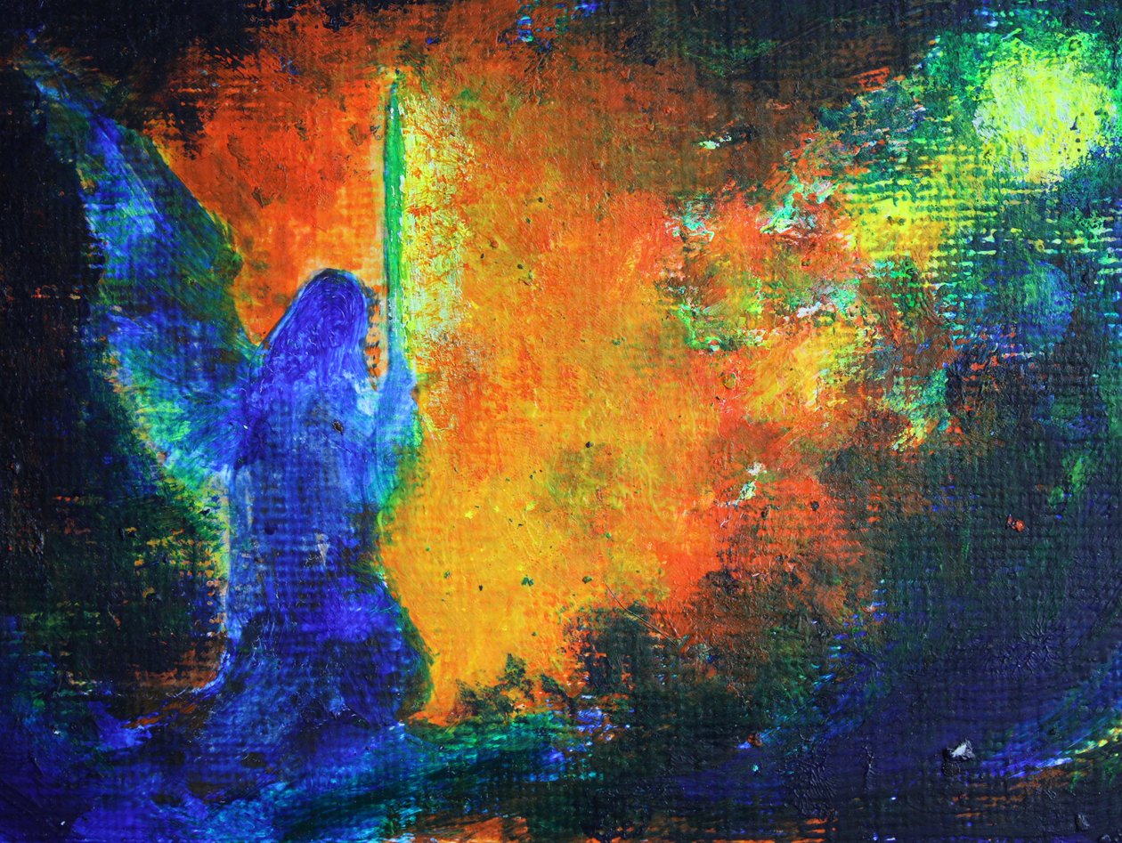 Engel 7 af Silvia da Vinci