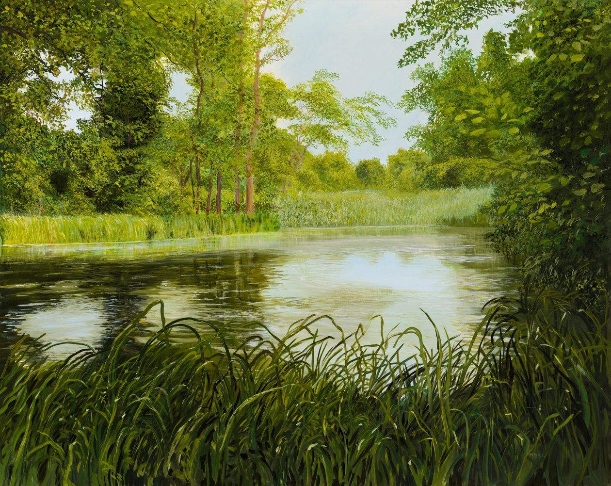 Idyll am Fluss af Silvian Sternhagel