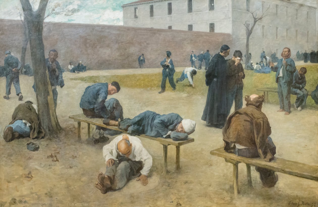Psykiatrisk hospital af Silvio Giulio Rotta