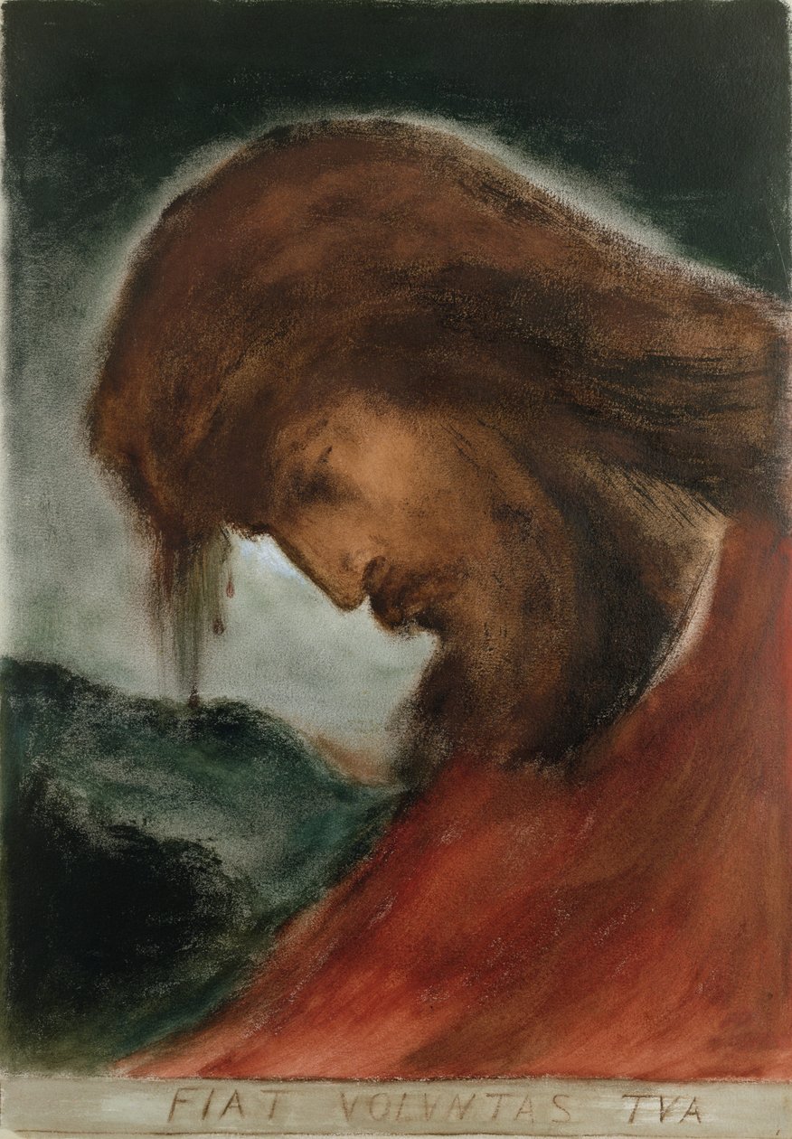 Må din vilje ske (wc) af Simeon Solomon