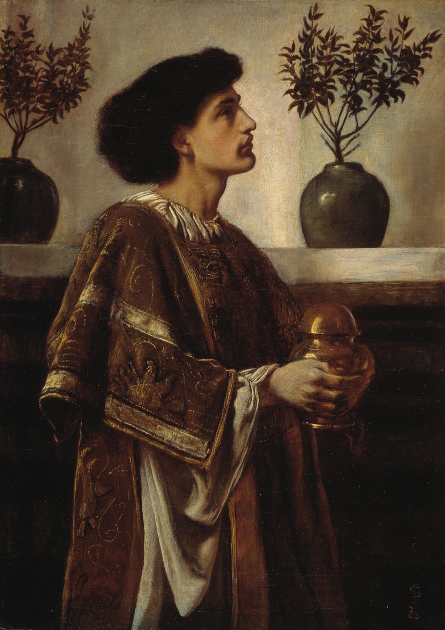 En diakon af Simeon Solomon