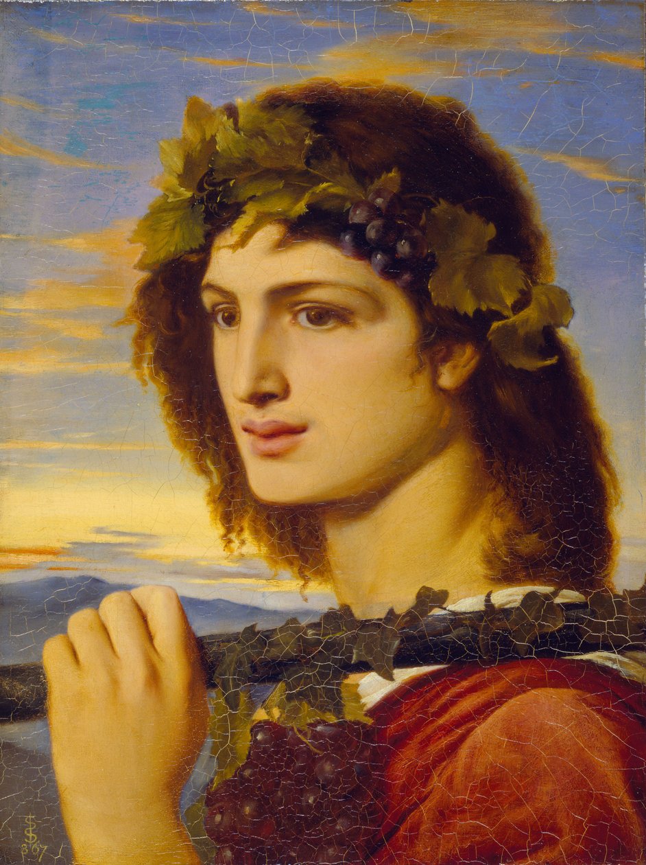 Bacchus, 1867 af Simeon Solomon