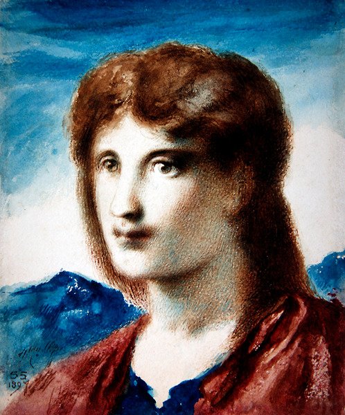 Leder af en ung mand af Simeon Solomon