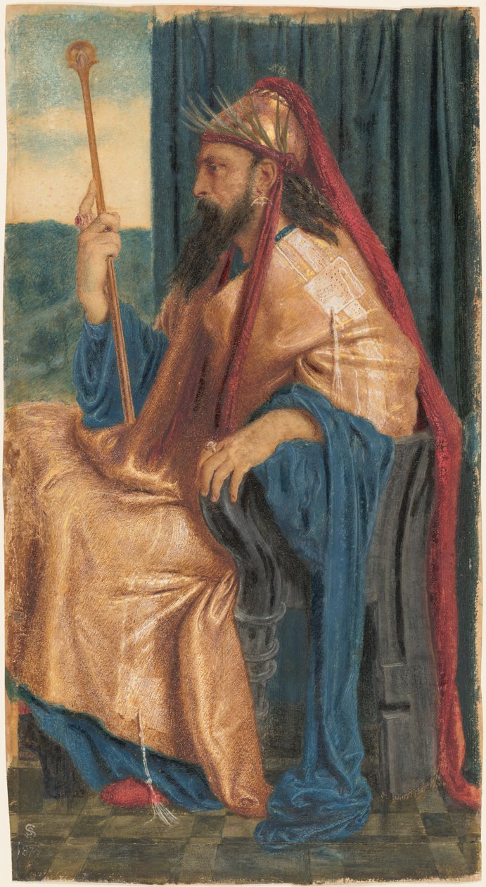 Kong Salomon af Simeon Solomon