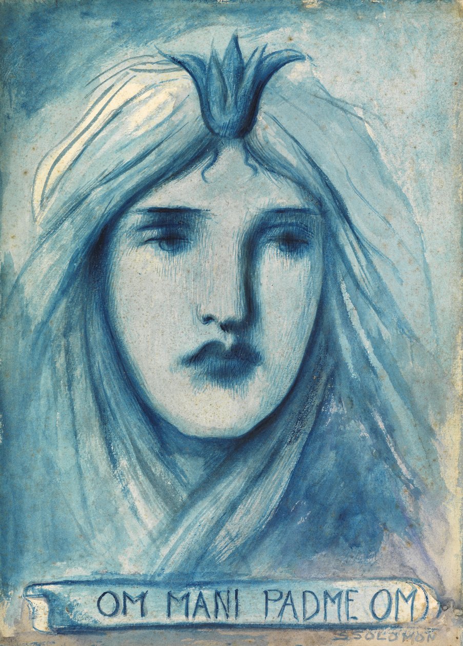 Om Mani Padme Om af Simeon Solomon