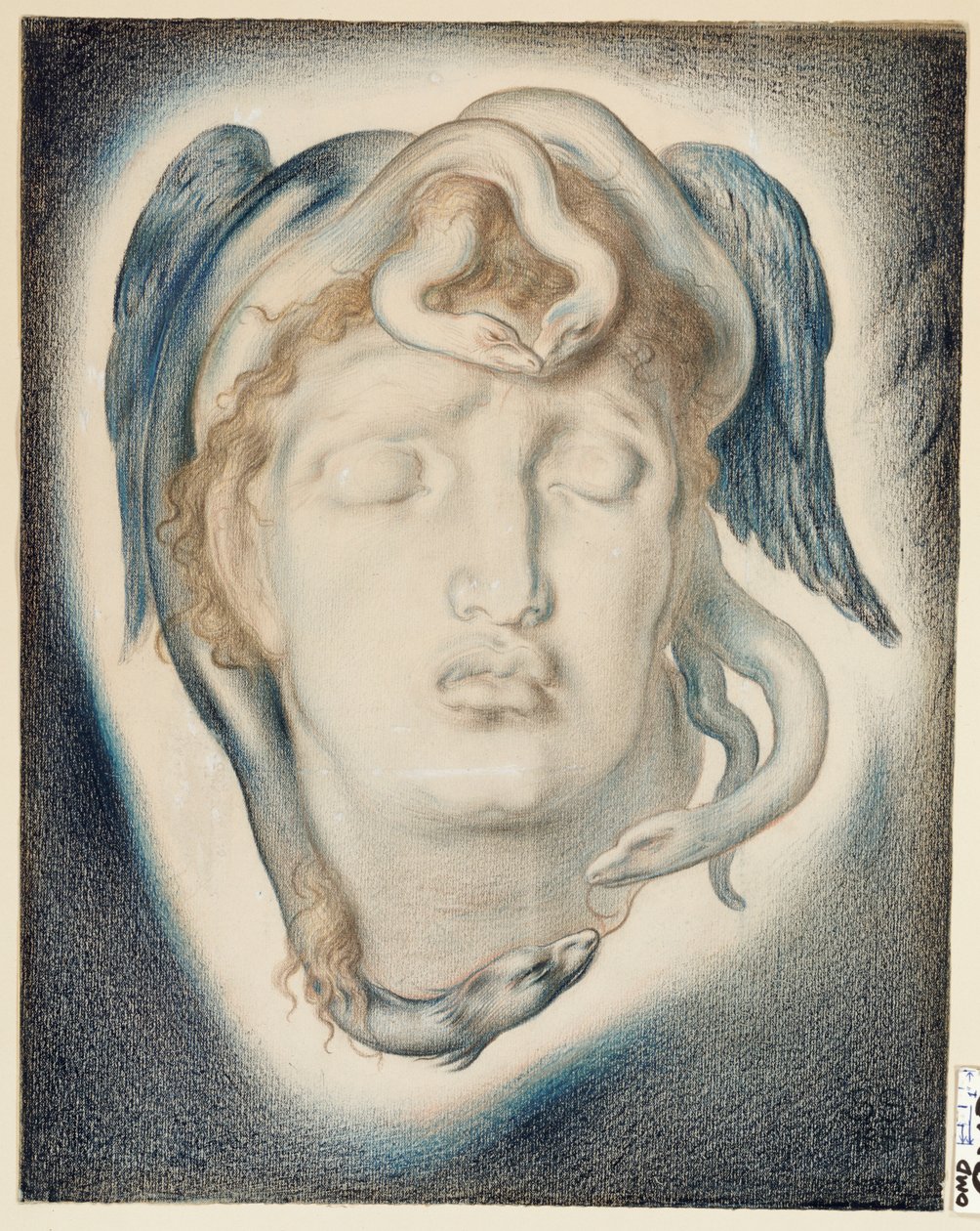 Lederen af Medusa, 1884 af Simeon Solomon