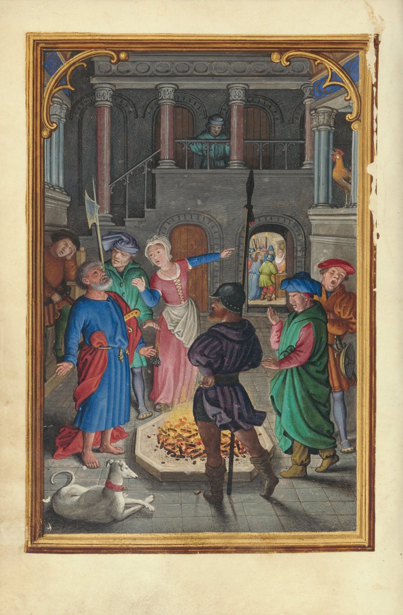 Nægtelsen af Sankt Peter af Simon Bening