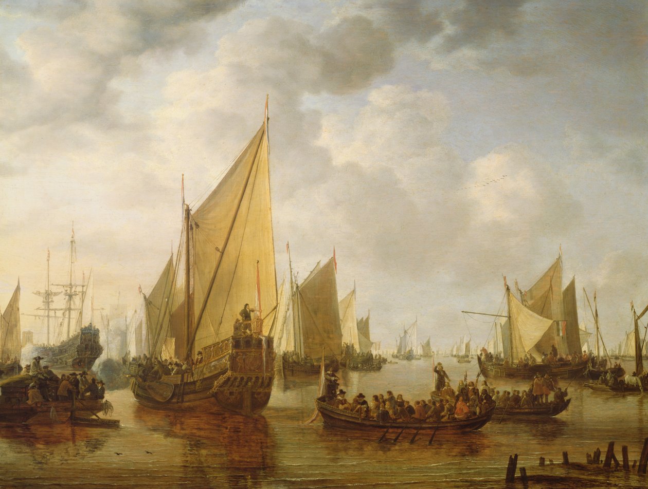 Naval Review, 1649 af Simon de Vlieger