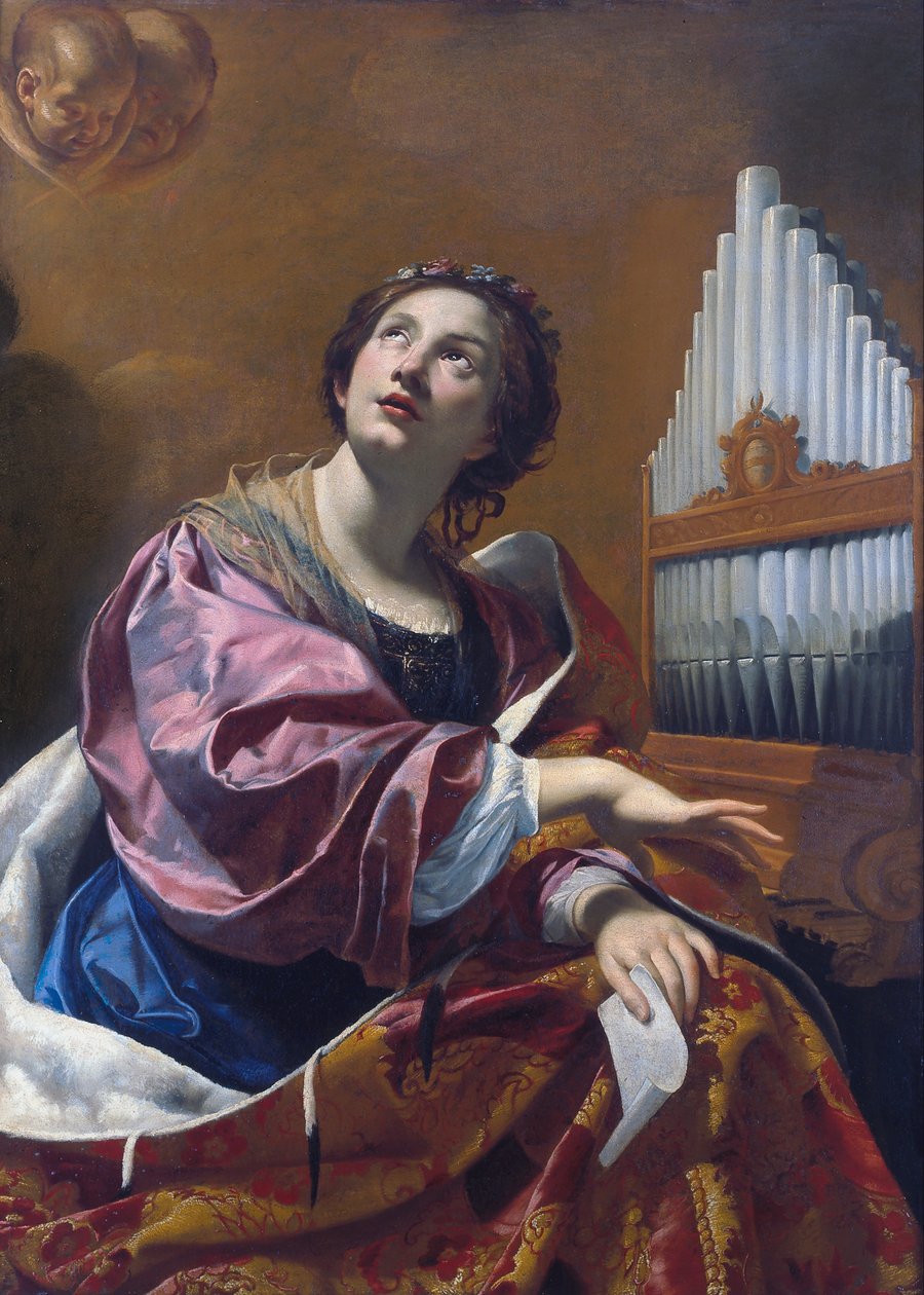 Sankt Cecilia af Simon Vouet