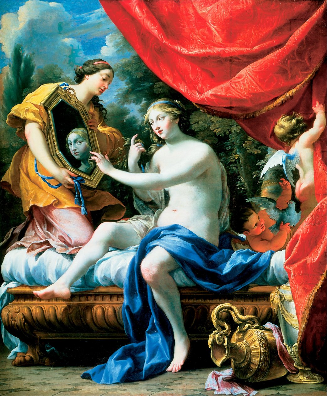 Toiletten fra Venus af Simon Vouet