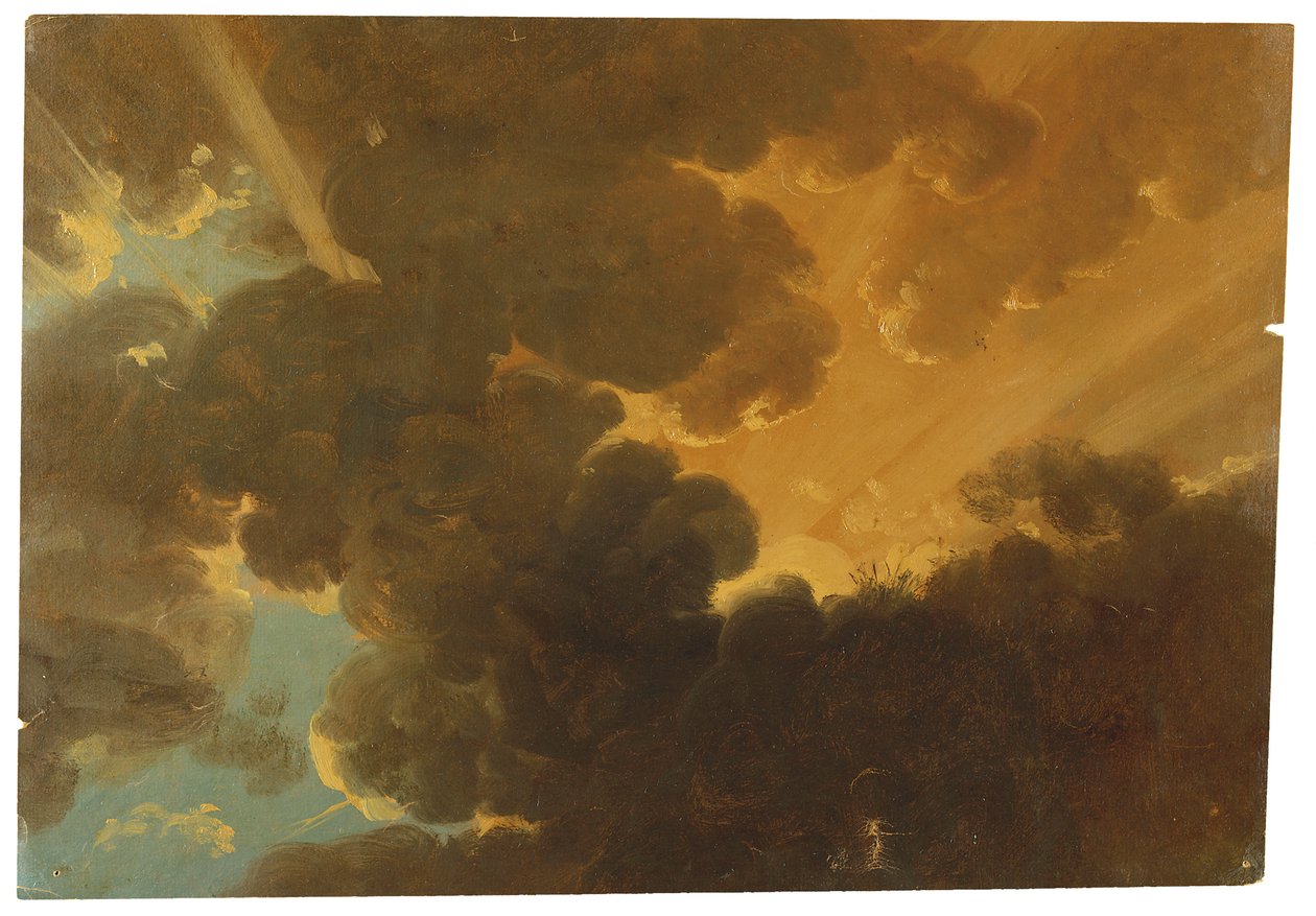 Studer til en solnedgang af Simon Alexandre Clément Denis