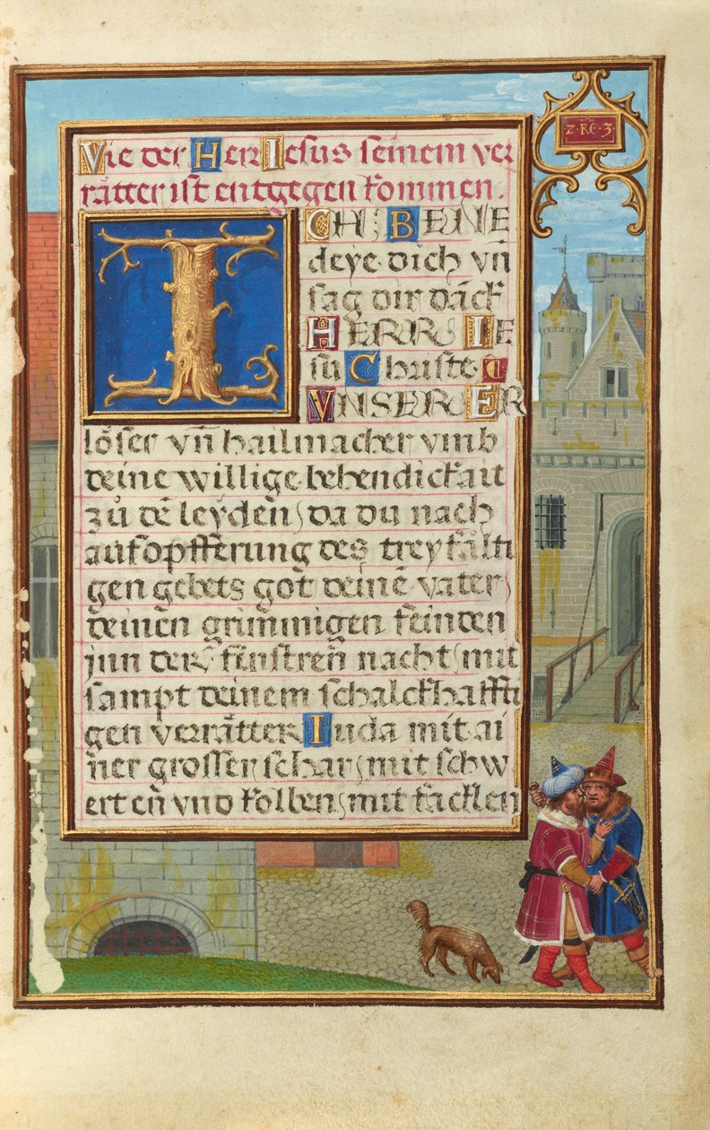 Rand mit Joab, der Abner ersticht af Simon Bening