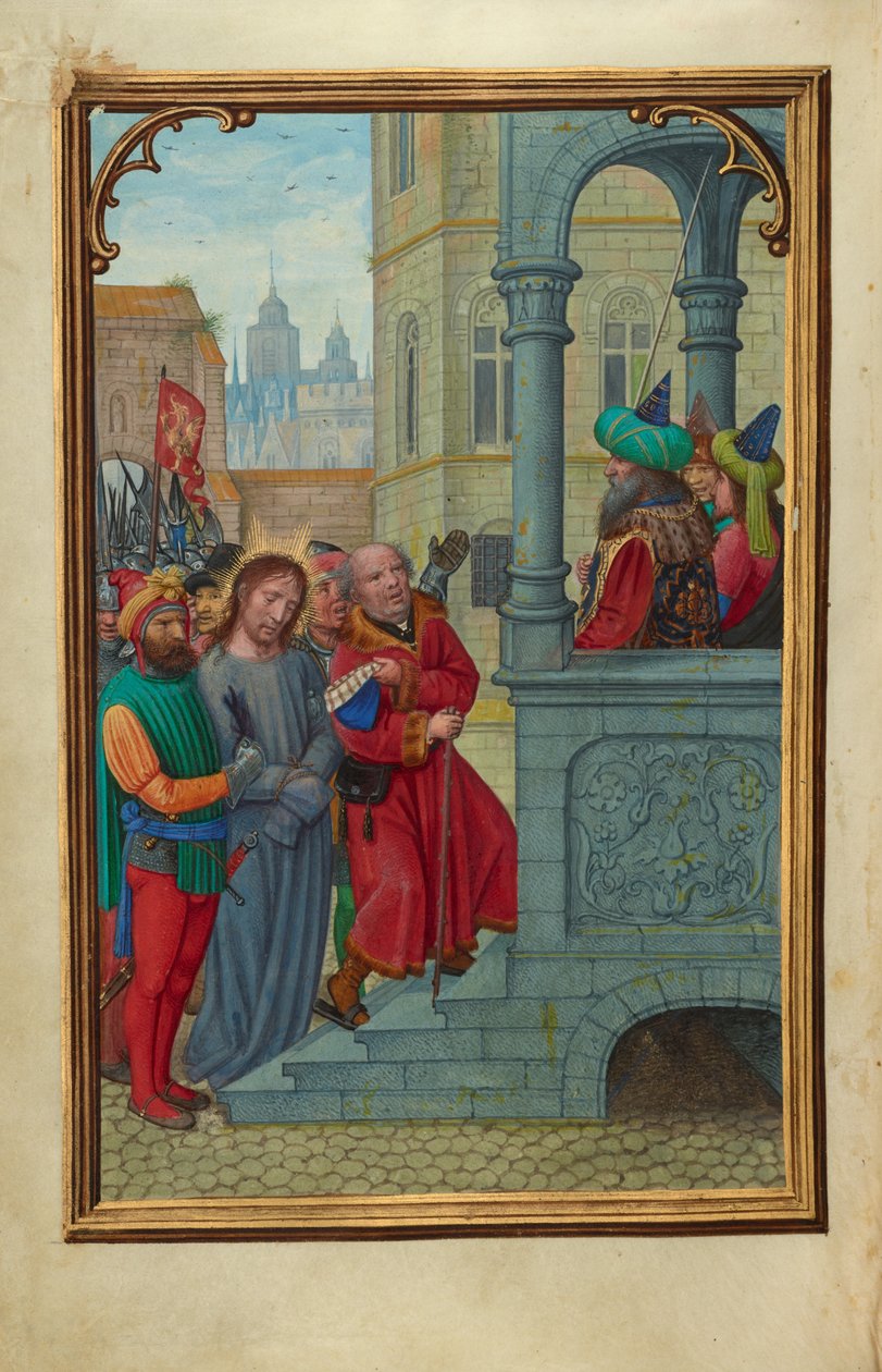 Christus vor Pilatus af Simon Bening