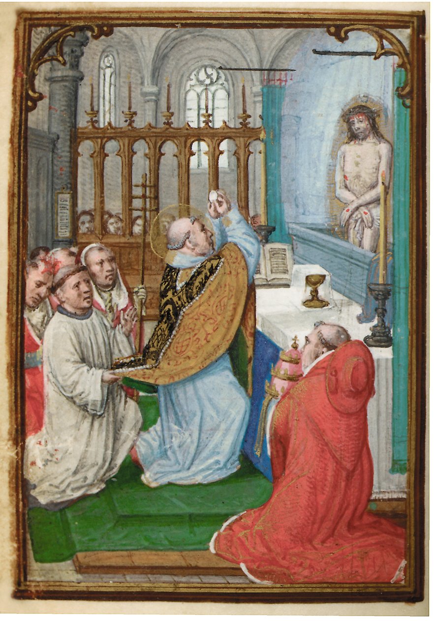 Folio from a miniature Book of Hours, use of Rome, Bruges, 1530-35dani af Simon Bening