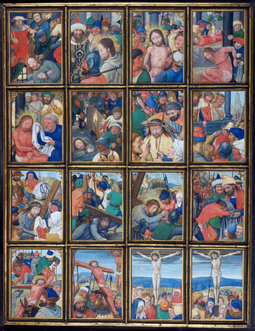 Tafel aus dem Stein-Quadriptychon af Simon Bening