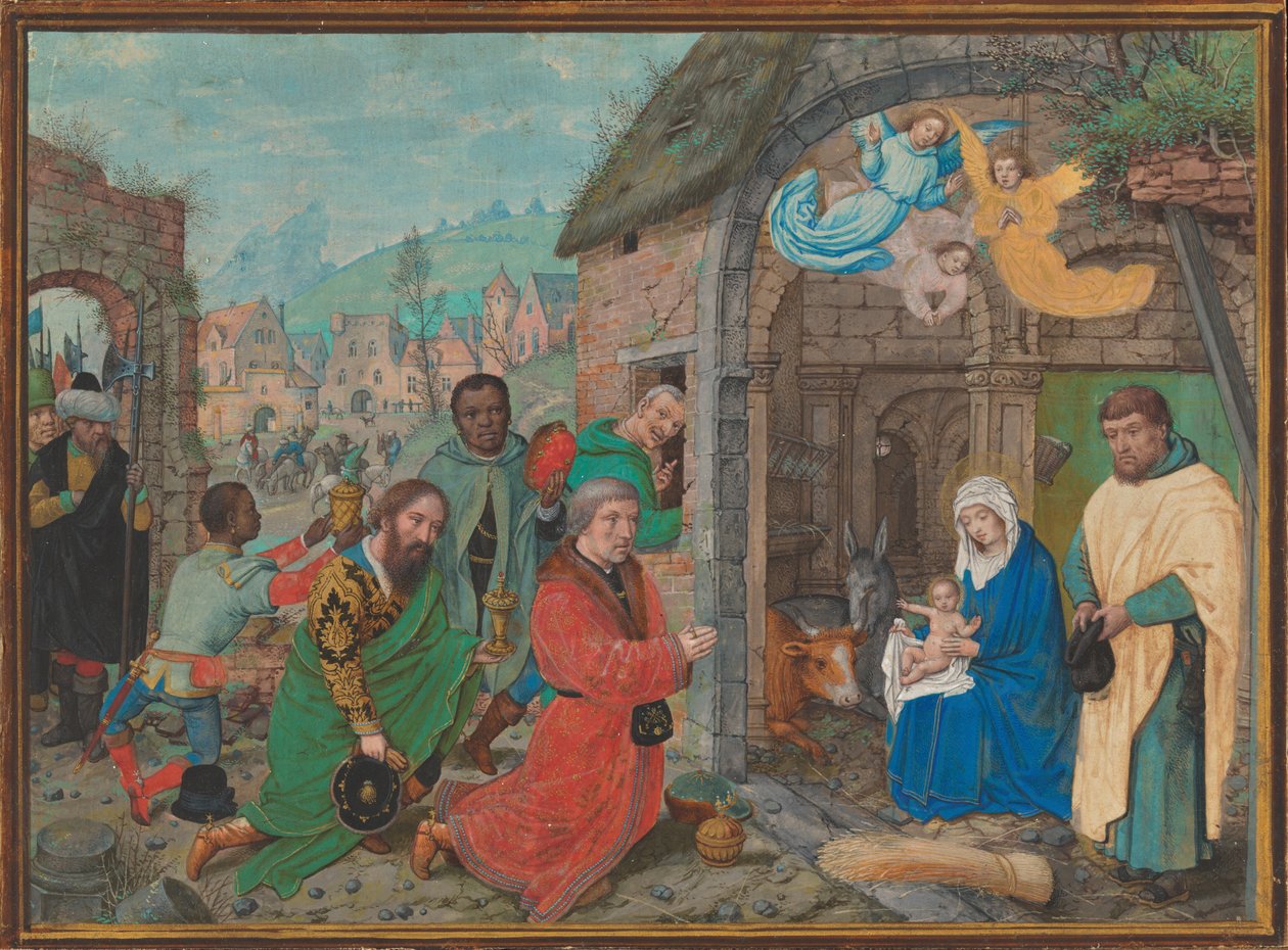 Tilbedelse af Magi af Simon Bening