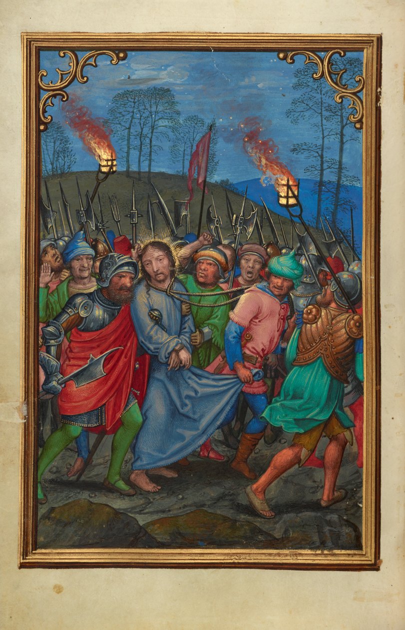 Die Verhaftung Christi af Simon Bening