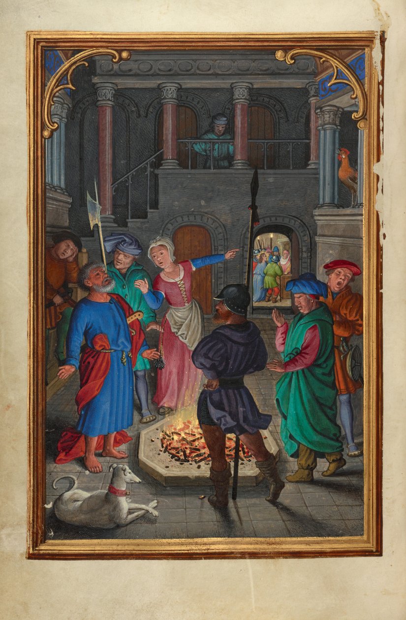 Benægtelsen af Sankt Peter af Simon Bening