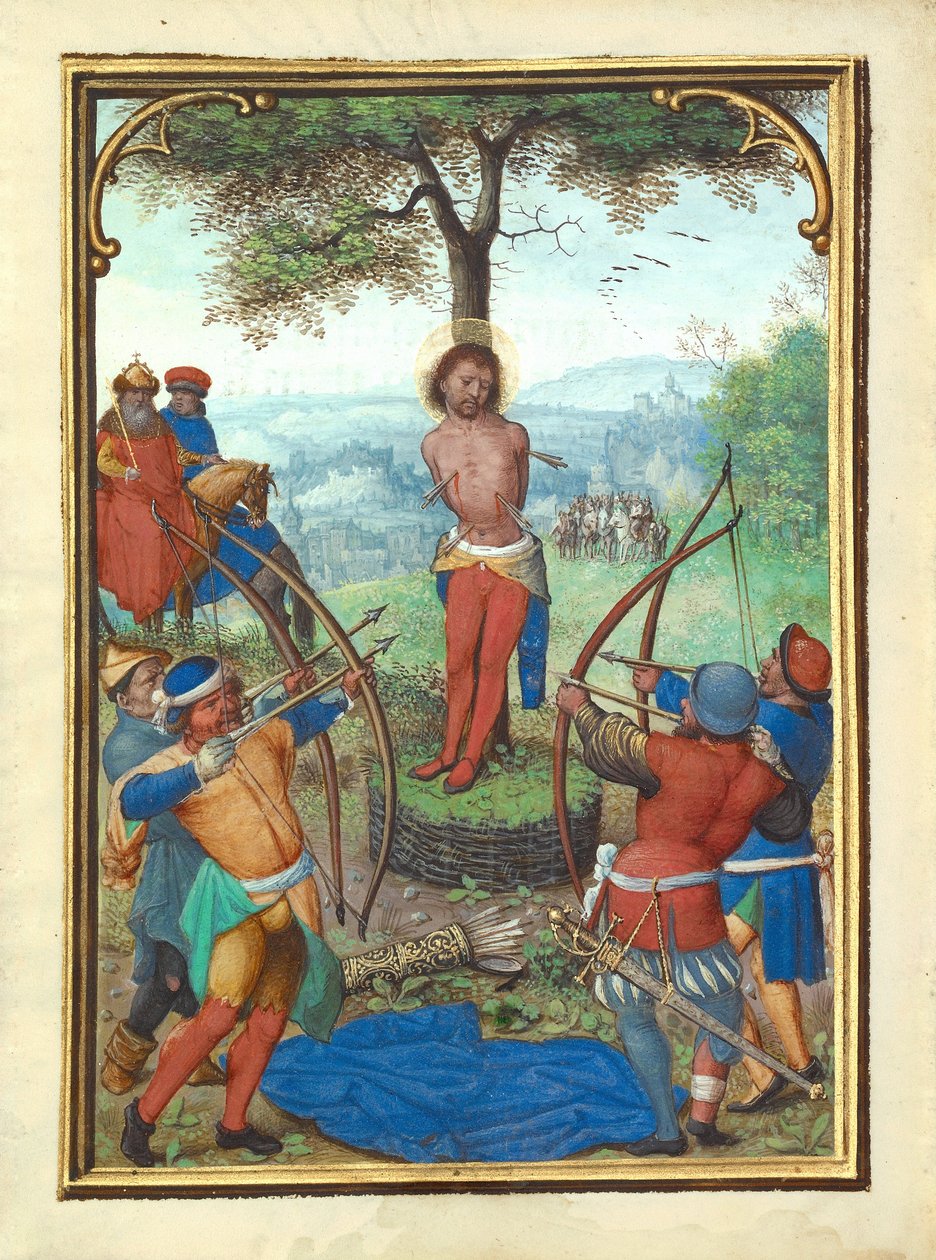 Martyrdømmet Sankt Sebastian af Simon Bening