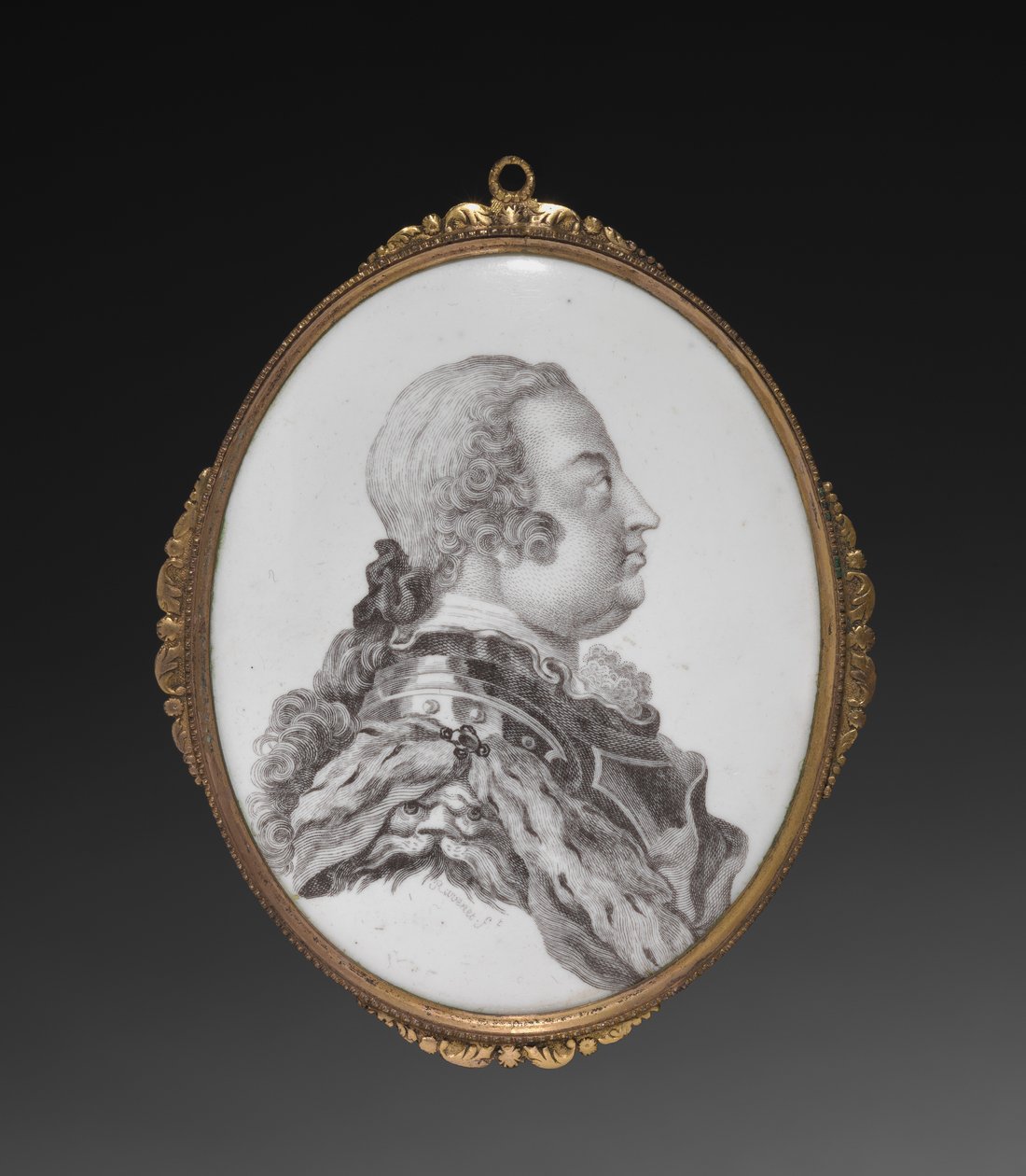 Oval plakette, hertug af Cumberland, ca. 1755. af Simon Francois Ravenet