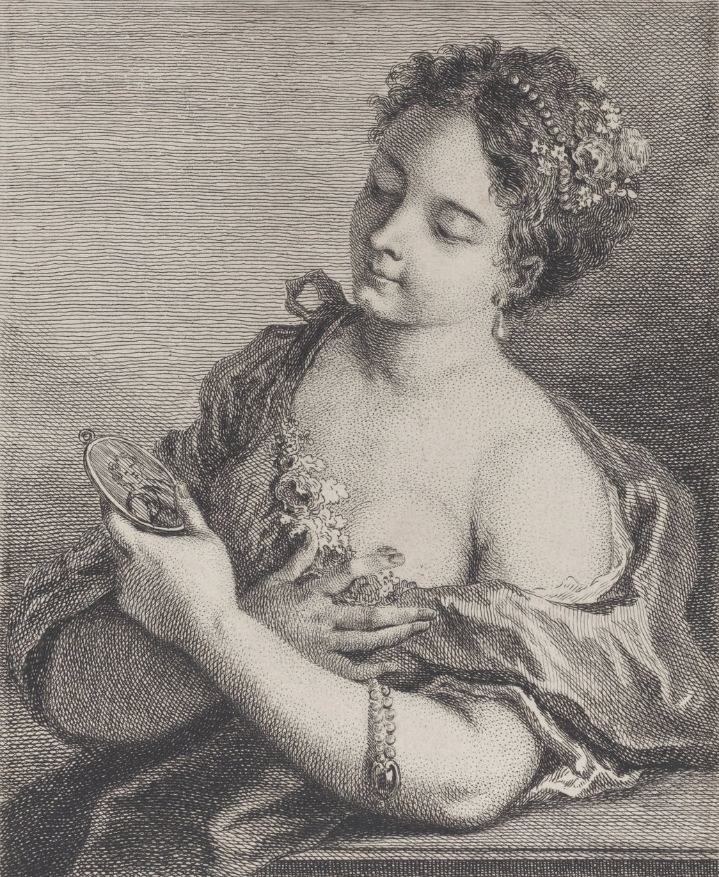 Forår Foråret, 1742-62.. af Simon Francois Ravenet